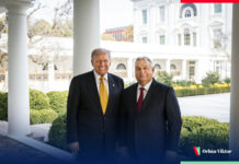 Orbán Viktor Amerikában találkozott Trump elnökkel