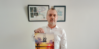 Horvát Adrián fényképe került a megyei naptár borítójára