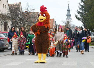 Pijetlovi, krafne i pokladna graja na 24. vardaračkom Kakašutešu