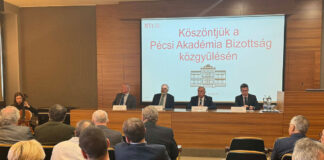 Eszéki beszámoló a Pécsi Akadémiai Bizottság tavaszi közgyűlésén