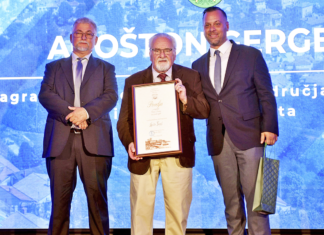 Ágoston Gergely életműdíjat kapott Lovranban