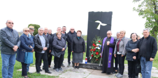 Megemlékezés az ójankováci tragédia áldozatairól