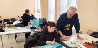 Vendégségben alkottak: Eszéken járt a pélmonostori festőszekció