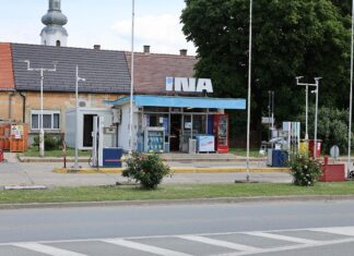 Átmenetileg bezárt a bellyei INA benzinkút