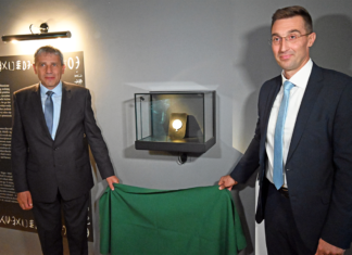 A legrégebbi magyar nyelvű feliratot mutatták be Vinkovciban