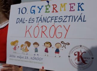 10. alkalommal rendeztek még a kórógyi Gyermek Dal- és Táncfesztivált