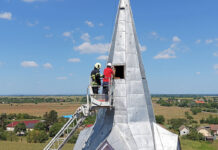 Darázsi templomtorony: azonnali beavatkozásra volt szükség