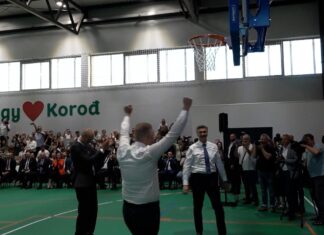 Átadták a Kórógyi Általános Iskola tornatermét