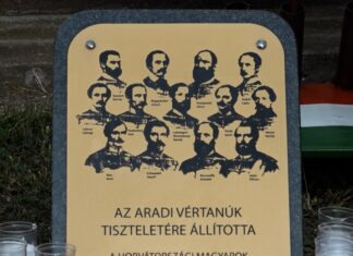Megemlékezést tartottak az aradi vértanúkról Bellyén